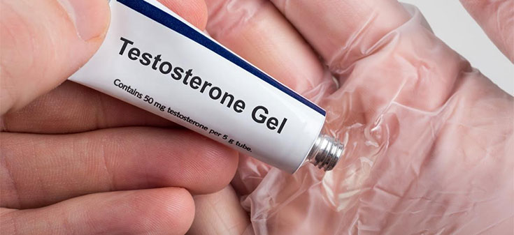 Testosterona em gel