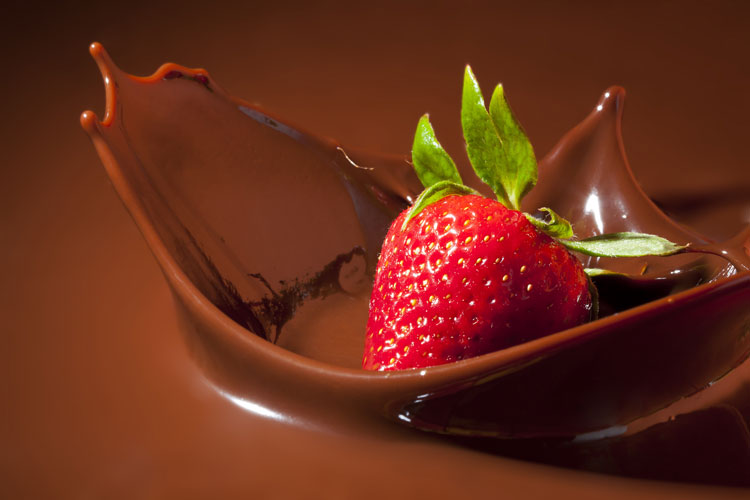 Alimentos afrodisíacos: Morango e chocolate
