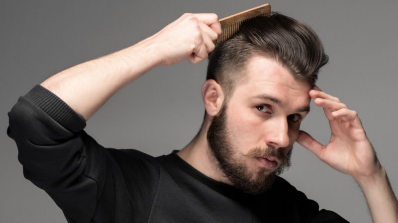 alisar o cabelo masculino